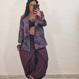 Blazer OWEN viola camouflage