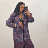 Blazer OWEN viola camouflage