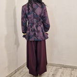Blazer OWEN viola camouflage