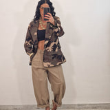 Blazer OWEN verde camouflage