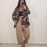 SAMIRA trousers plum