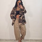 Blazer OWEN verde camouflage