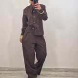 Coordinato ELIZABETH marrone