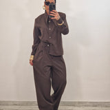 Coordinato ELIZABETH marrone