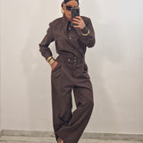 Coordinato ELIZABETH marrone
