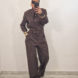Coordinato ELIZABETH marrone
