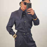 Coordinato ELIZABETH blu