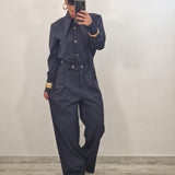 Coordinato ELIZABETH blu