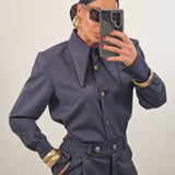 Coordinato ELIZABETH blu