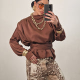 Casacca TAMARA marrone