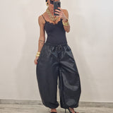 SAMIRA trousers plum