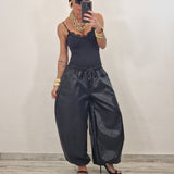 SAMIRA trousers plum