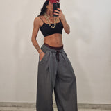 SAMIRA trousers plum