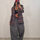 SAMIRA trousers plum