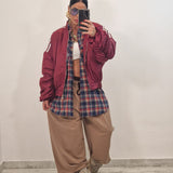 SAMIRA trousers plum
