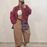 SAMIRA trousers plum