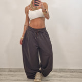 SAMIRA trousers plum