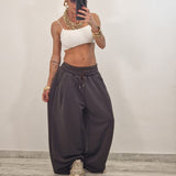 SAMIRA trousers plum