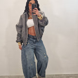 Bomber DASS grigio