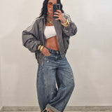 Bomber DASS grigio