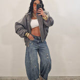 Bomber DASS grigio