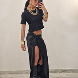 Gold DIAMOND skirt