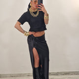 Gold DIAMOND skirt