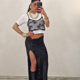 Gold DIAMOND skirt