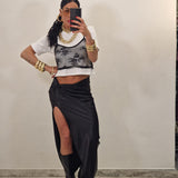 Gold DIAMOND skirt