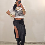Gold DIAMOND skirt