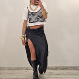 Gold DIAMOND skirt