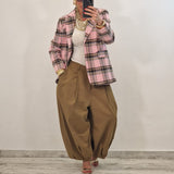 Pantalone CHLOE verde oliva