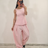 Pantalone RIVER rosa
