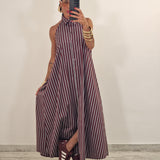 Camicione STACY righe bordeaux