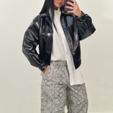 Chiodo in ecopelle Aimar nero