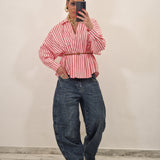 Casacca DANA a strisce rosa