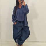 Casacca AURELIA blu