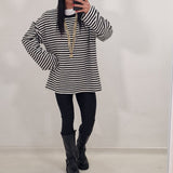 Black and white JANIS shirt