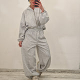 Coordinato JAZMINE grigio