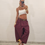 Pantalone STEVEN bordeaux