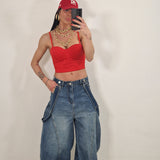 Corpetto KROOP rosso