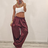 Pantalone LUNA bordeaux