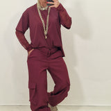 Maglia Andrometa bordeaux