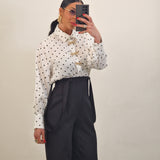 Camicia FREYA pois bianca