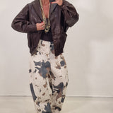 Bomber ecopelle VIVIANA marrone