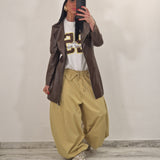 Blazer in ecopelle FIONA marrone
