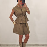 Coordinato LEYA verde militare