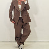 Coordinato Ester marrone