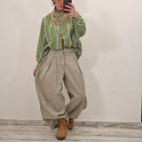 Pantalone in denim KORS tortora