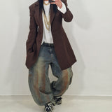 Blazer SMOOK marrone